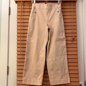 SPANX Pink Distressed Khaki Pants